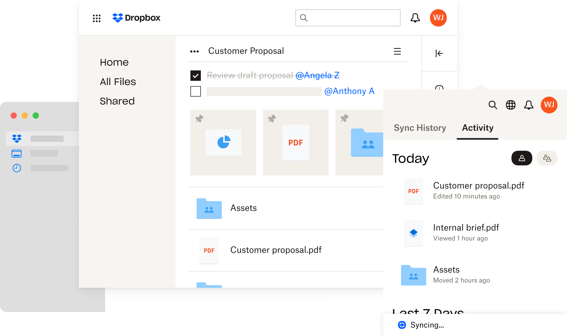 dropbox management tool