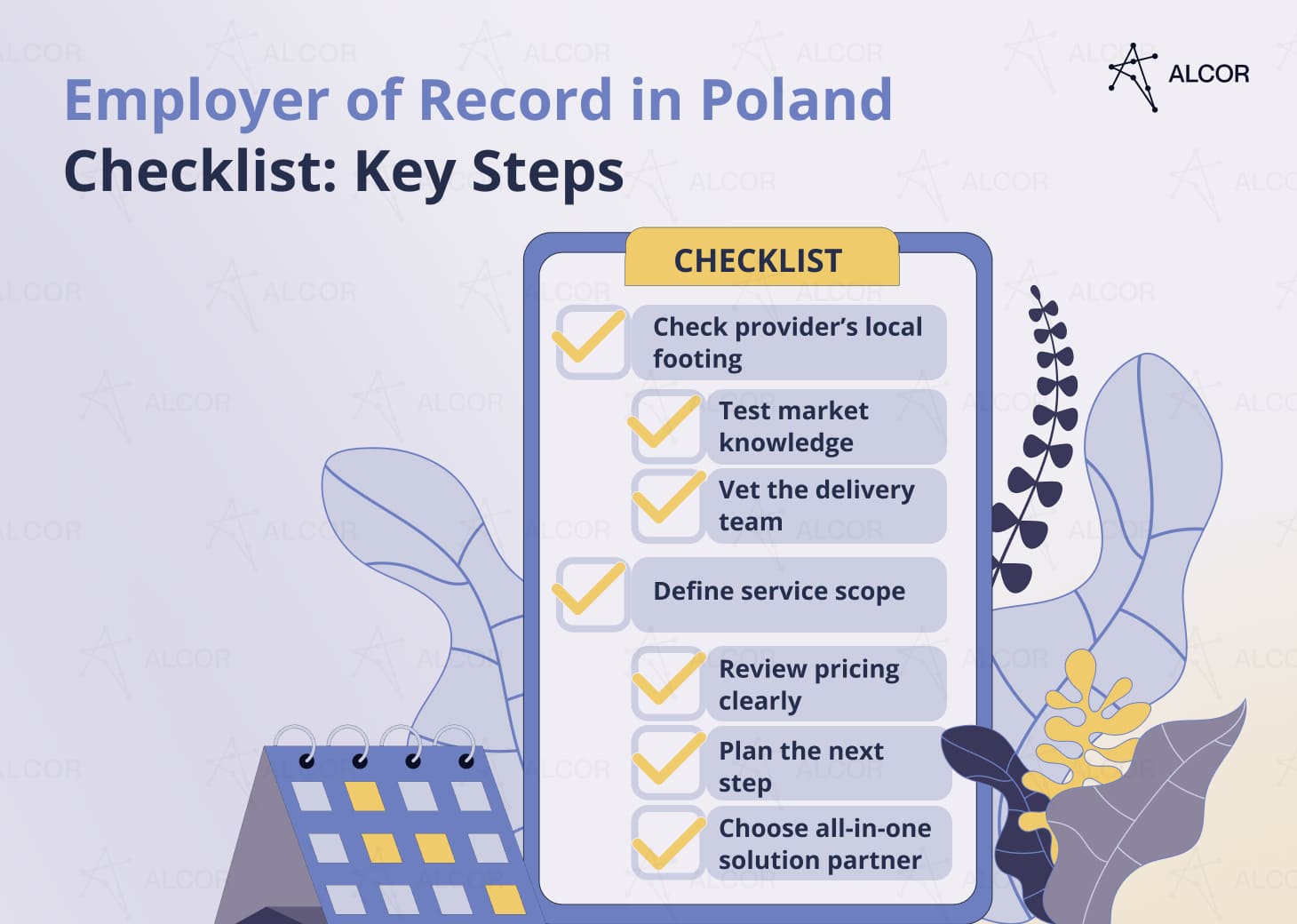 Checklist for Choosing an EOR Provider in Poland