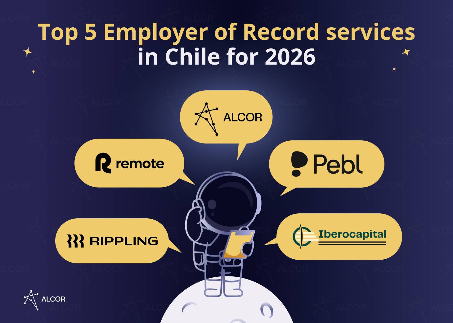 Employer of Record services in Chile for 2026