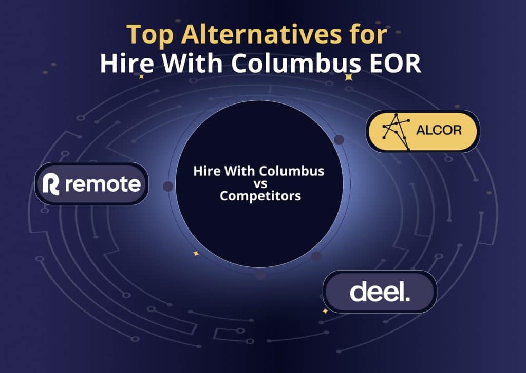 Hire with Columbus EOR Alternatives: Alcor, Remote, Deel